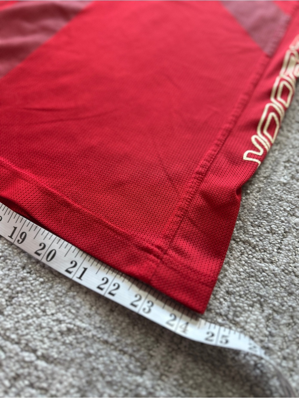 Vintage Reebok Red Sweater Vest | Size Large | Sporty V-Neck Knit - Picture 14 of 14